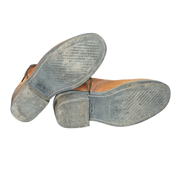 Rhino Brown Leather Lace Up Boots - Picture 6 of 13